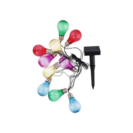 Grundig - LED Solární řetěz žárovky 10xLED/1xAA 600 mAh barevné