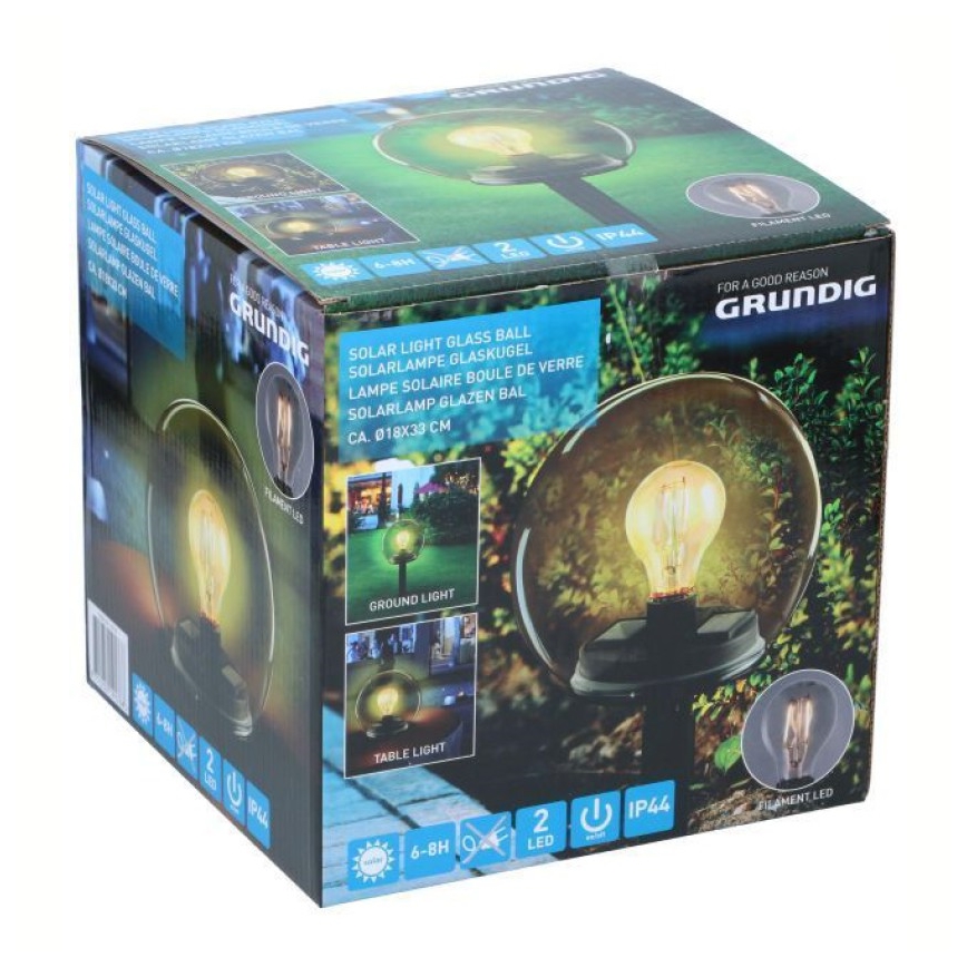 Grundig - LED Solární svítidlo LED/3,7V 500 mAh IP44