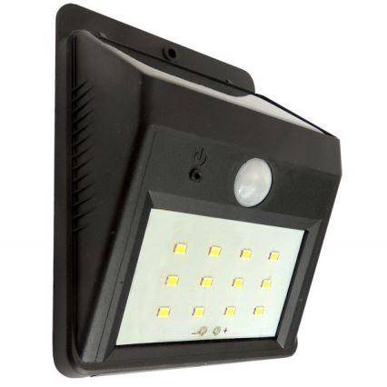 Grundig - LED Solární svítidlo se senzorem 1xLED/0,25W/1xAA 600 mAh