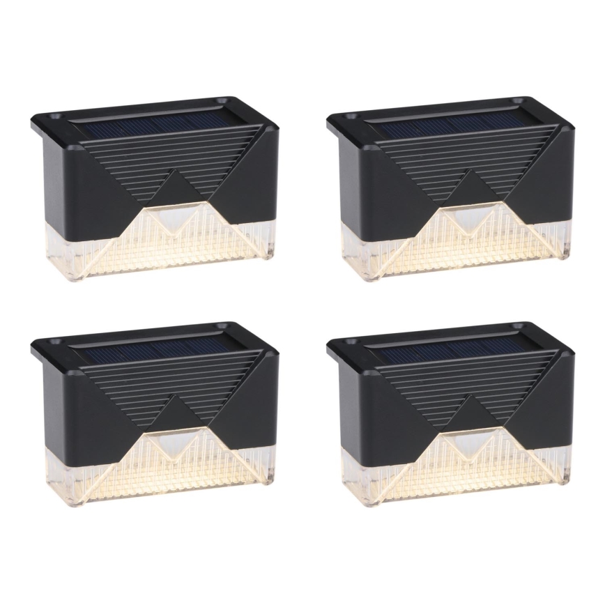 Grundig - SADA 4x LED Solární nástěnné svítidlo LED/1,2V 600 mAh IP44
