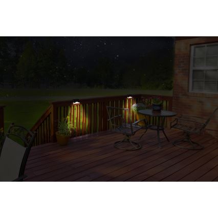 Grundig - SADA 4x LED Solární nástěnné svítidlo LED/1,2V 600 mAh IP44