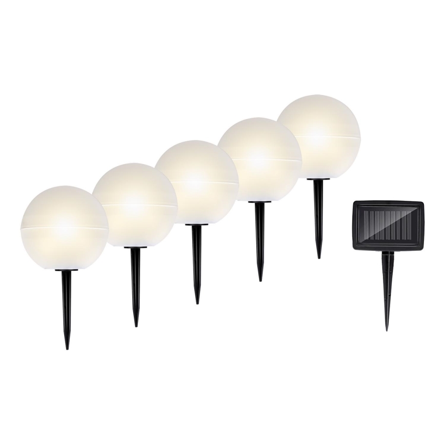 Grundig - SADA 5x LED RGBW  Solární svítidlo LED/3,2V IP44