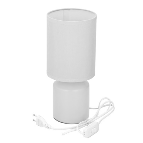 Grundig - Stolní lampa 1xE27/40W/230V bílá