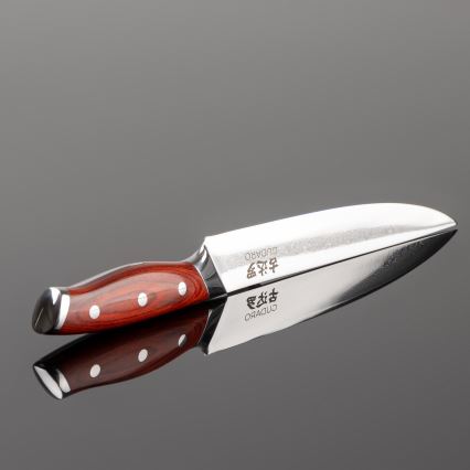 Gudaro - Damaškový porcovací nůž KENSHO 8, 67 vrstev oceli, délka 20 cm