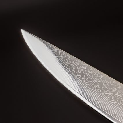 Gudaro - Damaškový porcovací nůž KENSHO 8, 67 vrstev oceli, délka 20 cm