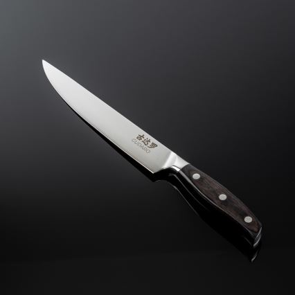 Gudaro - Damaškový porcovací nůž SHIRO 8, 67 vrstev oceli, délka 20 cm