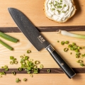 Gudaro - Damaškový Santoku kuchyňský nůž AKIRO 7