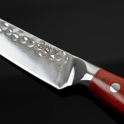 Gudaro - Damaškový univerzální kuchyňský nůž MIYABI 5, 67 vrstev oceli, délka 12,5 cm
