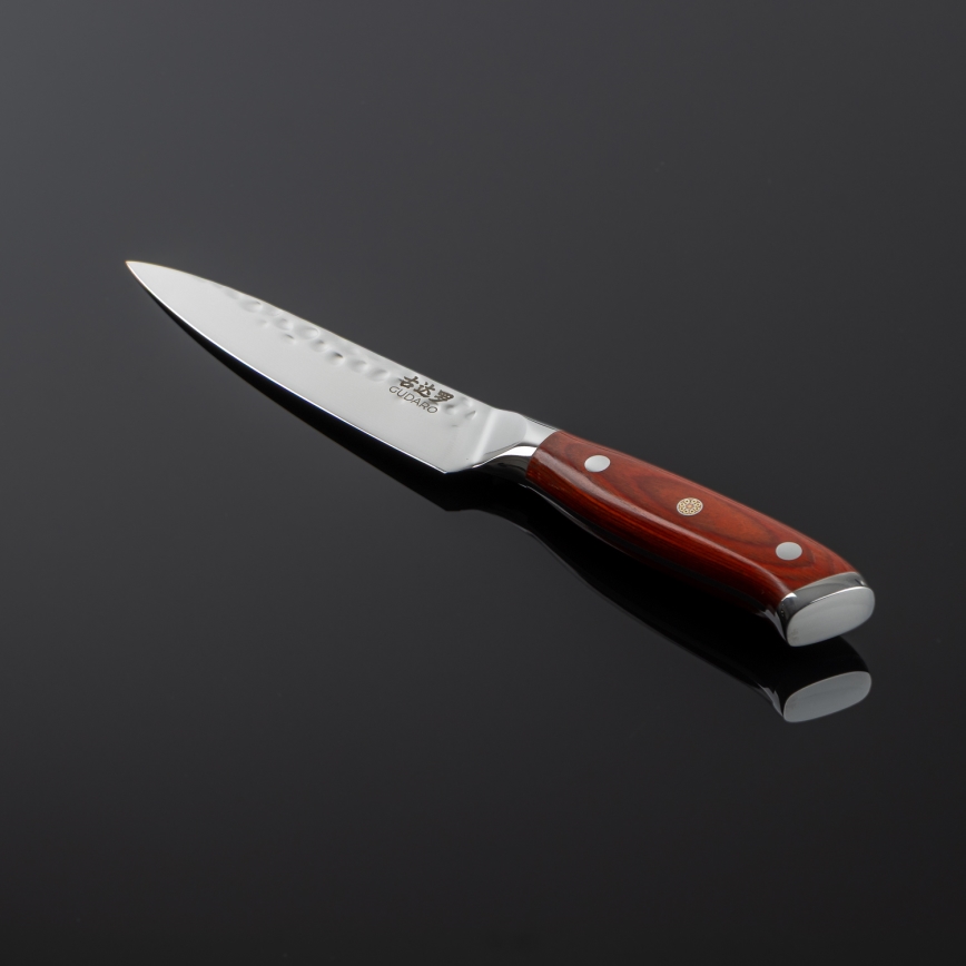 Gudaro - Damaškový univerzální kuchyňský nůž MIYABI 5, 67 vrstev oceli, délka 12,5 cm