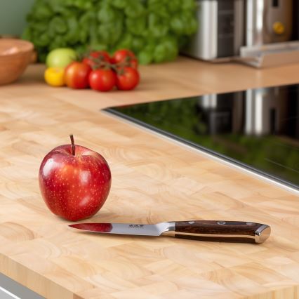 Gudaro - Kuchyňský nůž PARING 9,5 cm damašková ocel