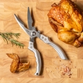 Gudaro - Nůžky na drůbež NOBURU 24,5 cm stříbrná