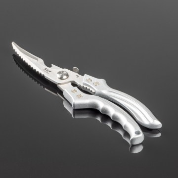 Gudaro - Nůžky na drůbež NOBURU 24,5 cm stříbrná