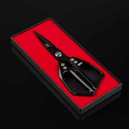 Gudaro - Nůžky na drůbež SHOGUN 23,3 cm černá