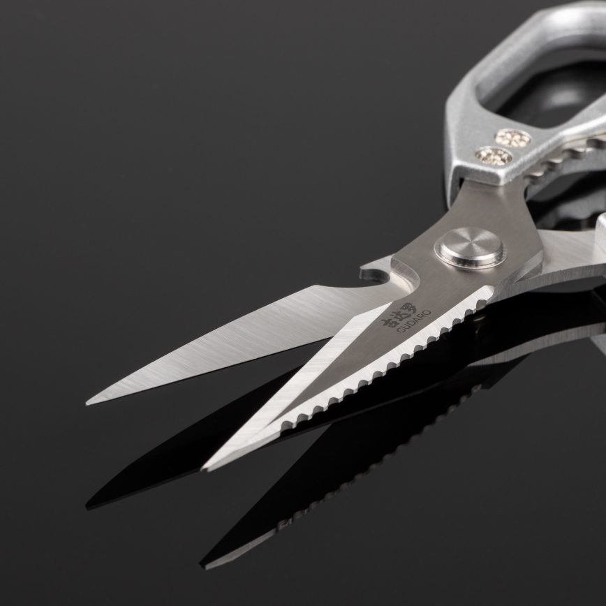 Gudaro - Nůžky na drůbež SHOGUN 23,3 cm stříbrná