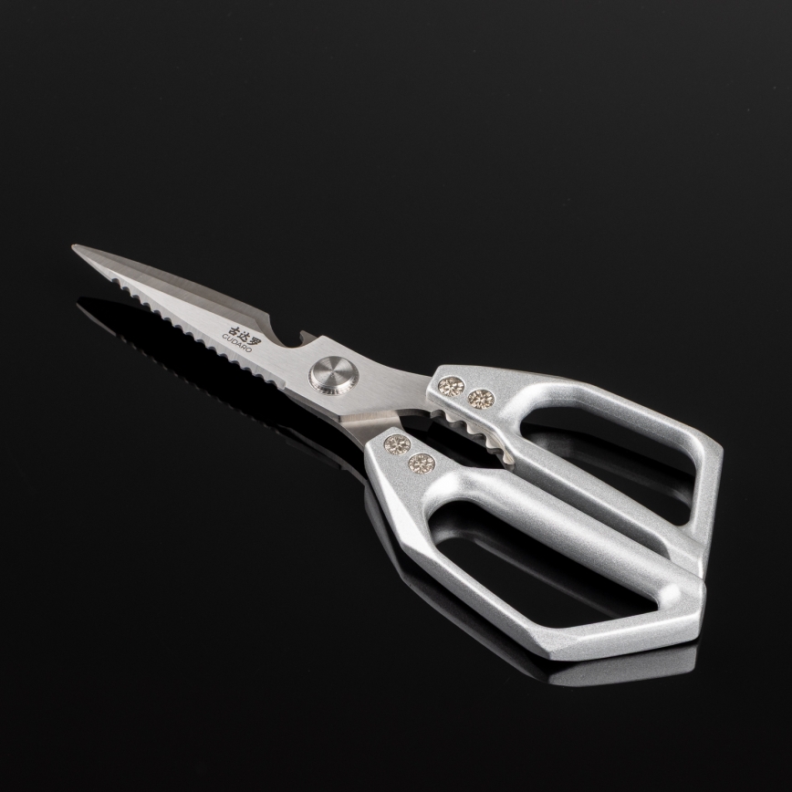 Gudaro - Nůžky na drůbež SHOGUN 23,3 cm stříbrná