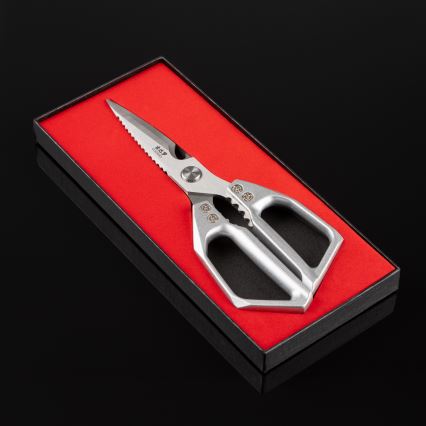 Gudaro - Nůžky na drůbež SHOGUN 23,3 cm stříbrná