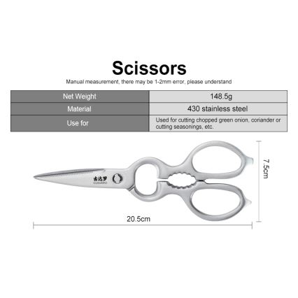 Gudaro - Sada kuchyňských nožů ve stojanu KENSHO 7 ks akát