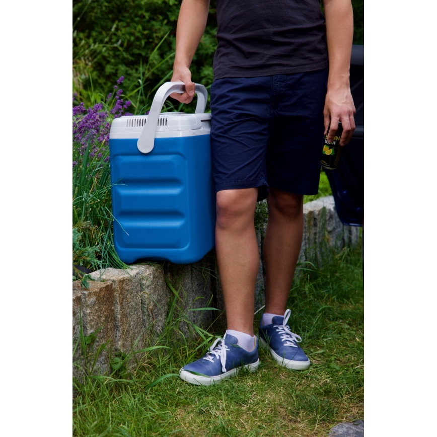 Guzzanti GZ 30BW - Přenosná autochladnička 29 l 65W/12V/230V modrá