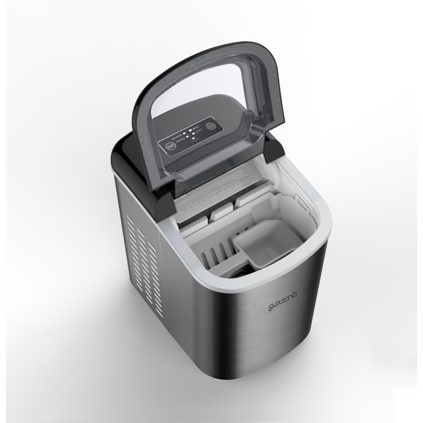 Guzzanti GZ125 - Výrobník ledu 140W/230V nerez/černá