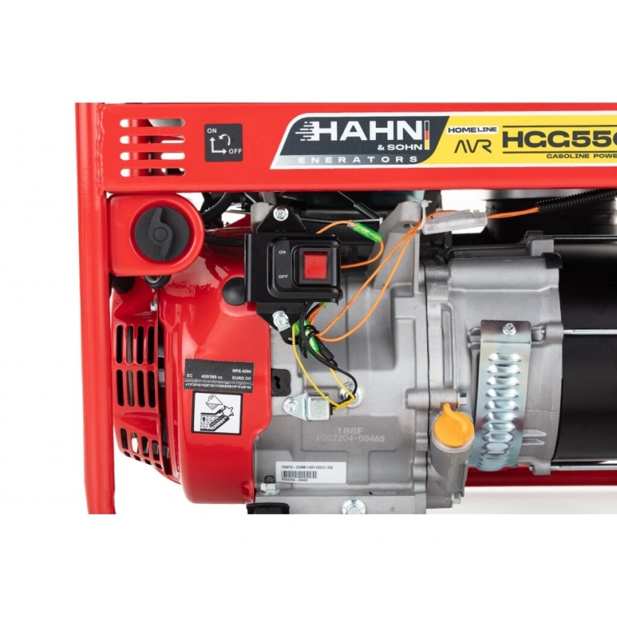 Hahn & Sohn 9178 - Benzínová elektrocentrála HGG 5500 X-H 5500W