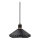 Halo Design 744084 - Lustr na lanku PARIS 1xG9/28W/230V pr. 24 cm černá/mosaz/dub
