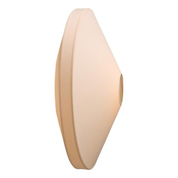 Halo Design 745111 - Nástěnné svítidlo PARIS 1xE27/40W/230V pr. 56 cm krémová/dub