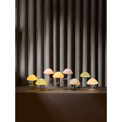 Halo Design 746996 - Stolní lampa CANDY MINI MUSH 1xG9/25W/230V pr. 17 cm bílá