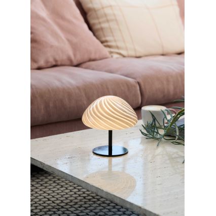 Halo Design 747009 - Stolní lampa CANDY MINI MUSH 1xG9/25W/230V pr. 17 cm šedá