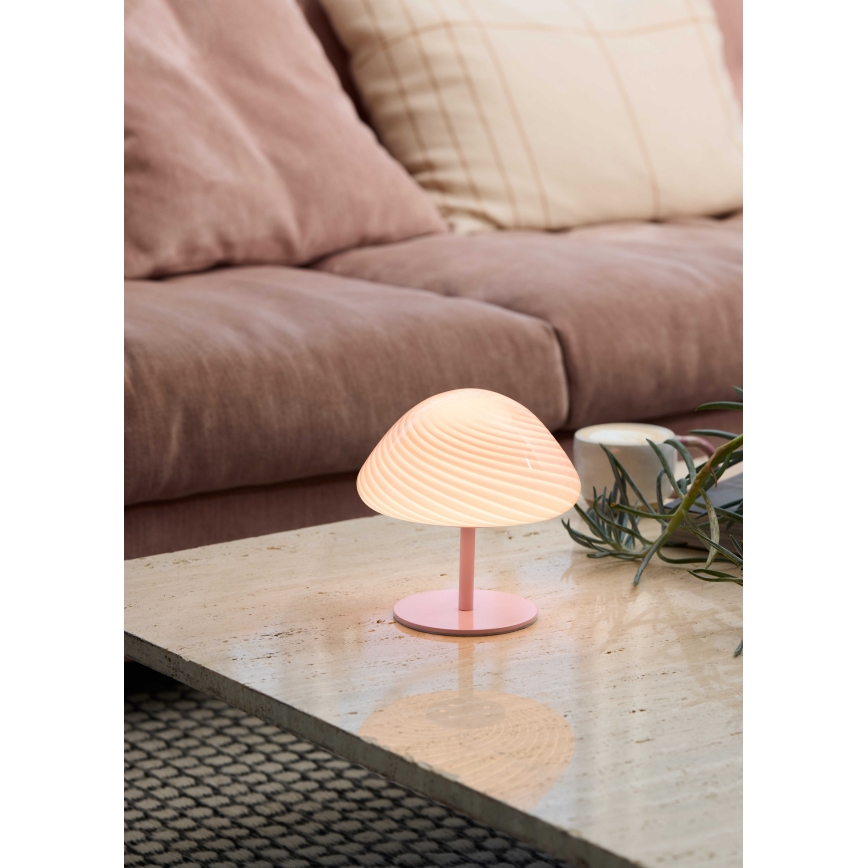 Halo Design 747047 - Stolní lampa CANDY MINI MUSH 1xG9/25W/230V pr. 17 cm růžová