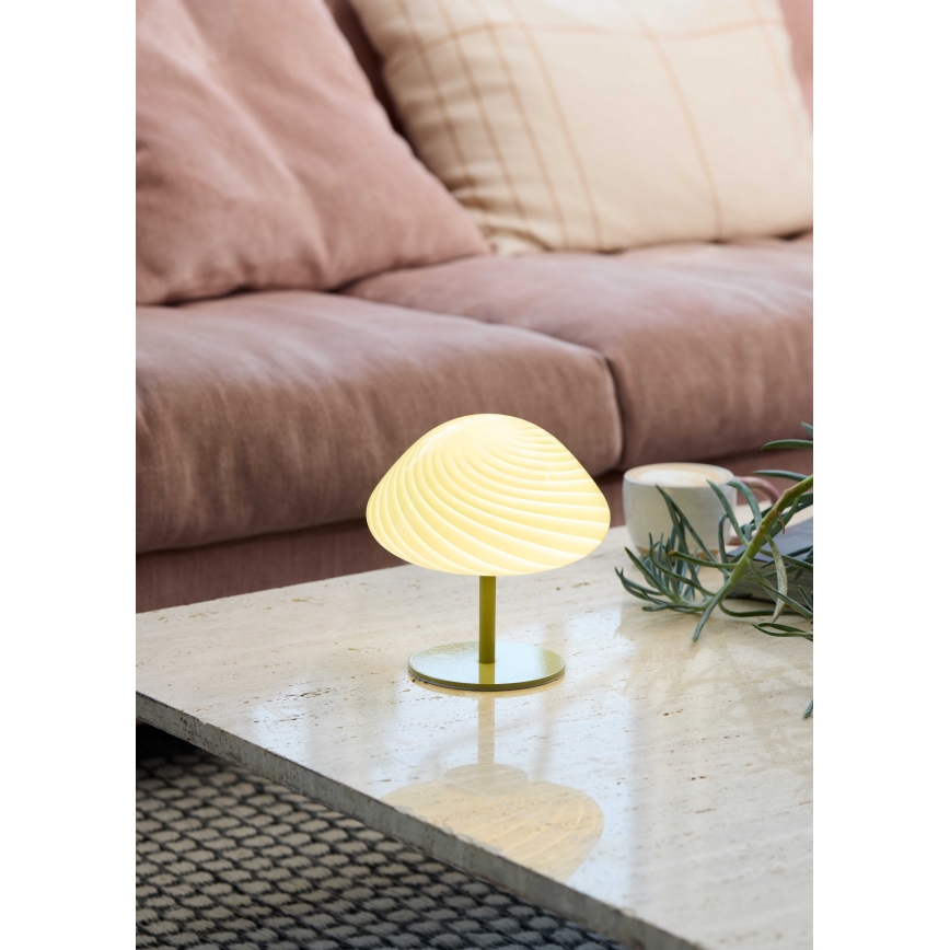 Halo Design 747085 - Stolní lampa CANDY MINI MUSH 1xG9/25W/230V pr. 17 cm zelená