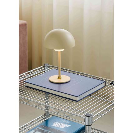 Halo Design 747597 - LED Stmívatelná nabíjecí stolní lampa MOON LIGHT LED/2,7W/2600 mAh krémová