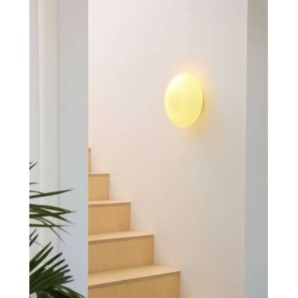 Halo Design 748693 - Stropní svítidlo CANDY 1xE27/40W/230V pr. 30 cm béžová/mosaz