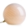 Halo Design 748792 - Stolní lampa CANDY 1xE14/25W/230V pr. 20 cm šedá