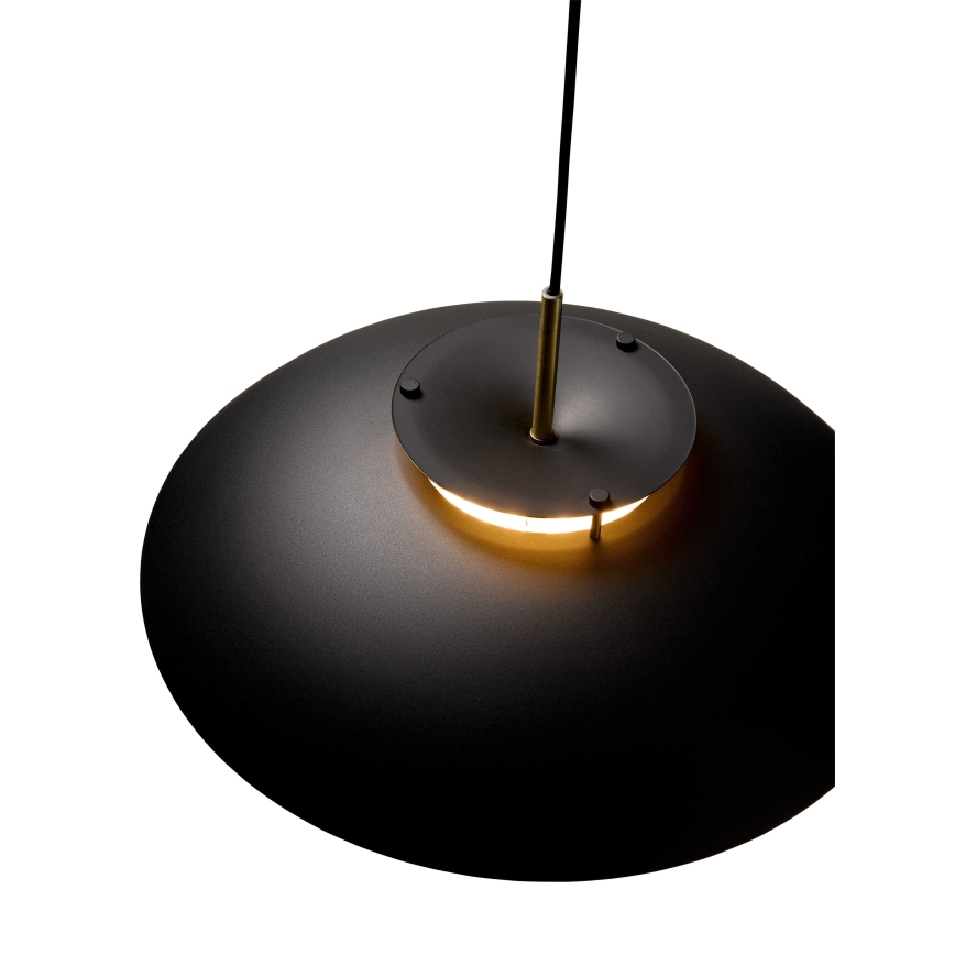 Halo Design 749102 - LED Stmívatelný lustr na lanku STEPP LED/24W/230V pr. 46 cm černá/mosaz