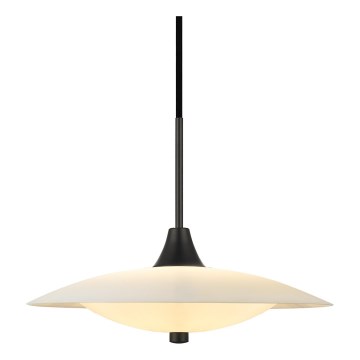 Halo Design 991294 - Lustr na lanku BARONI 2xG9/18W/230V pr. 35 cm bílá/černá
