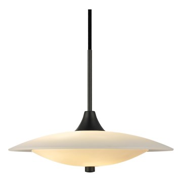 Halo Design 991300 - Lustr na lanku BARONI 2xG9/18W/230V pr. 40 cm bílá/černá