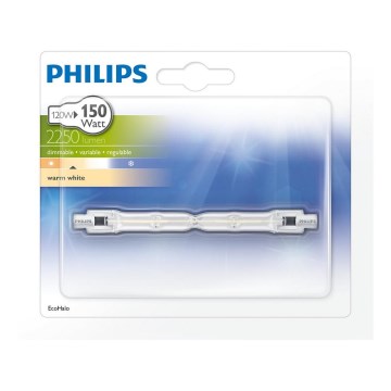 Halogenová žárovka Philips R7s/120W/230V 118 mm 2900K