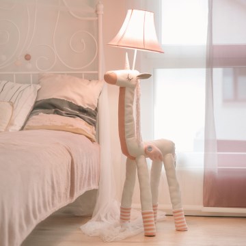 Happy Lamps - LED Dětská stojací lampa BONITA LED/5,4W/230V jednorožec