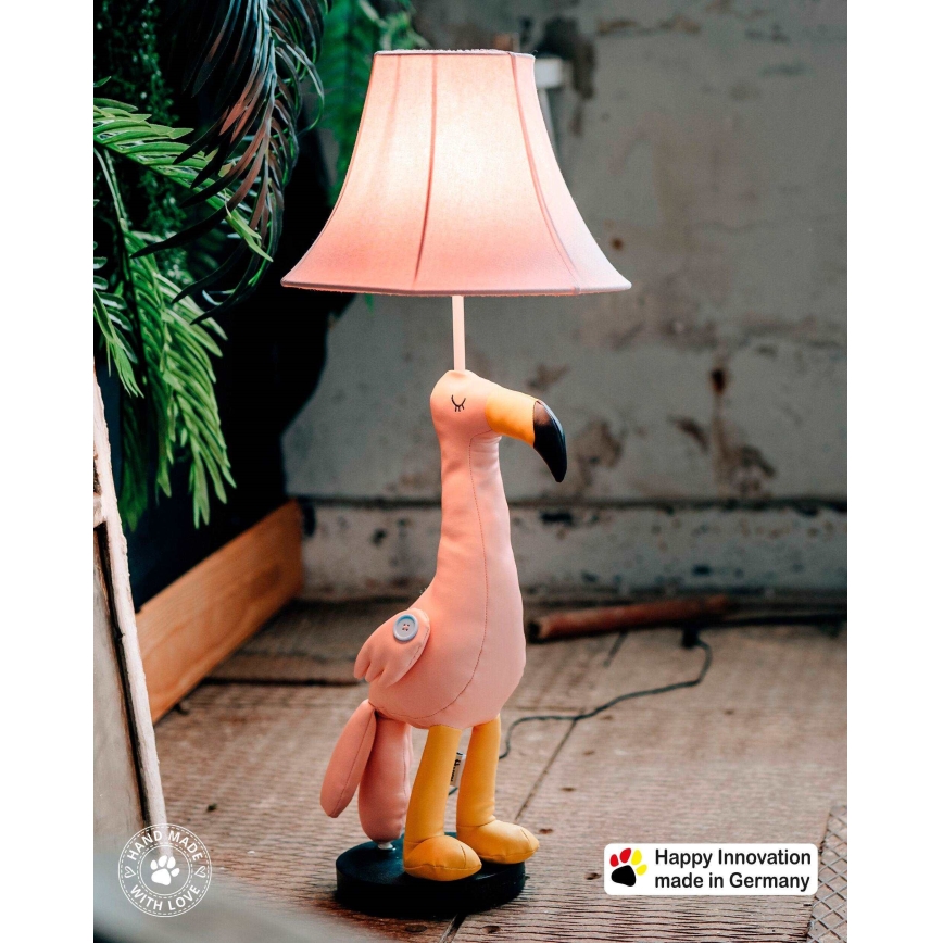 Happy Lamps - LED Dětská stojací lampa MINGO LED/5,4W/230V plameňák