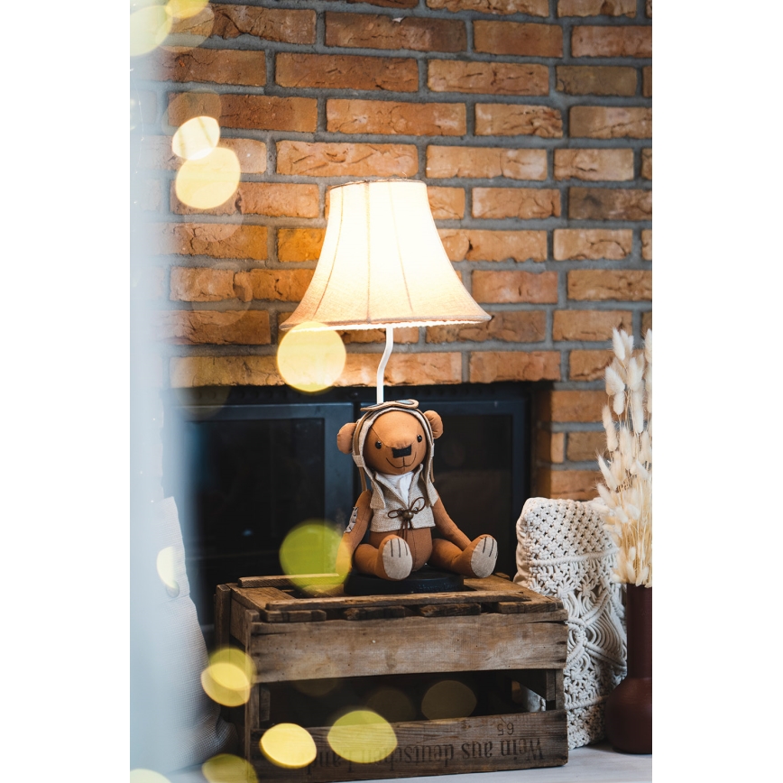 Happy Lamps - LED Dětská stolní lampa CHARLES LED/5,4W/230V medvěd