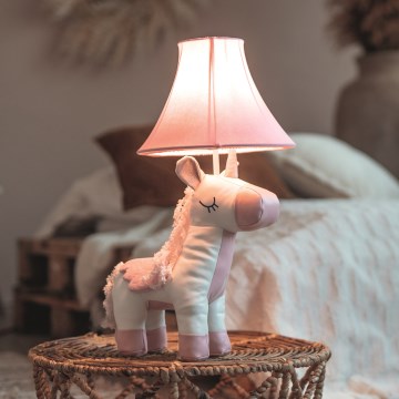 Happy Lamps - LED Dětská stolní lampa ELSA LED/5,4W/230V jednorožec