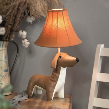 Happy Lamps - LED Dětská stolní lampa WALDI LED/5,4W/230V jezevčík
