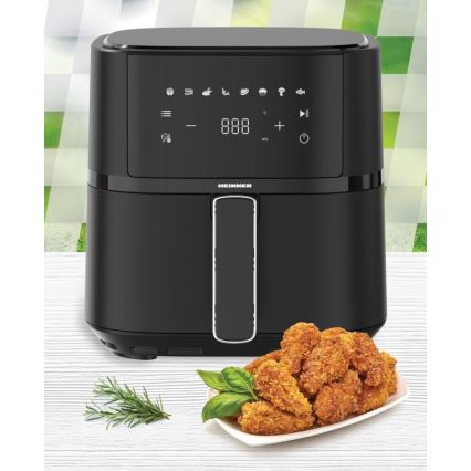 Heinner HAF-B4BK1500 - Horkovzdušná fritéza 4 l 1500W/230V černá