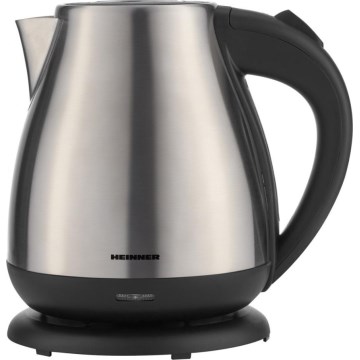 Heinner HEK-17IX - Rychlovarná konvice 1,7 l 2200W/230V matný chrom/černá