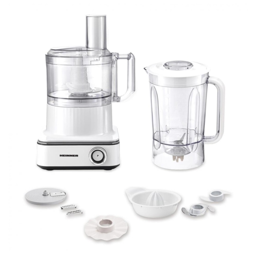 Heinner HFP-K1000WP - Kuchyňský robot 1000W/230V bílá
