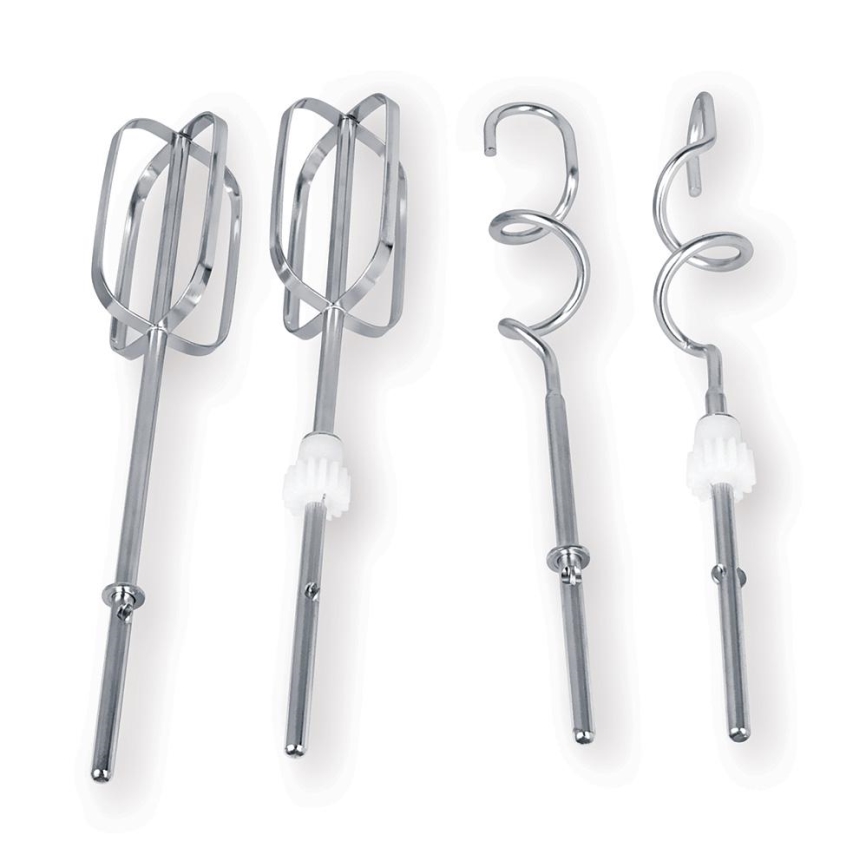 Heinner HMBR-300W - Ruční šlehač s otočnou mísou 300W/230V bílá