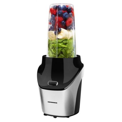 Heinner HSB-T1000SS - Smoothie nutri mixér 1000W/230V matný chrom/černá