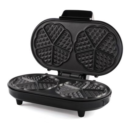 Heinner HWF-1000CR - Vaflovač 1000W/230V černá/rose gold