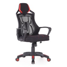 Herní židle VARR Spider černá/červená
