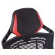 Herní židle VARR Spider černá/červená